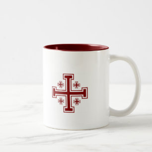Tasse de croix de Jérusalem