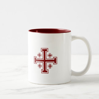 Tasse de croix de Jérusalem