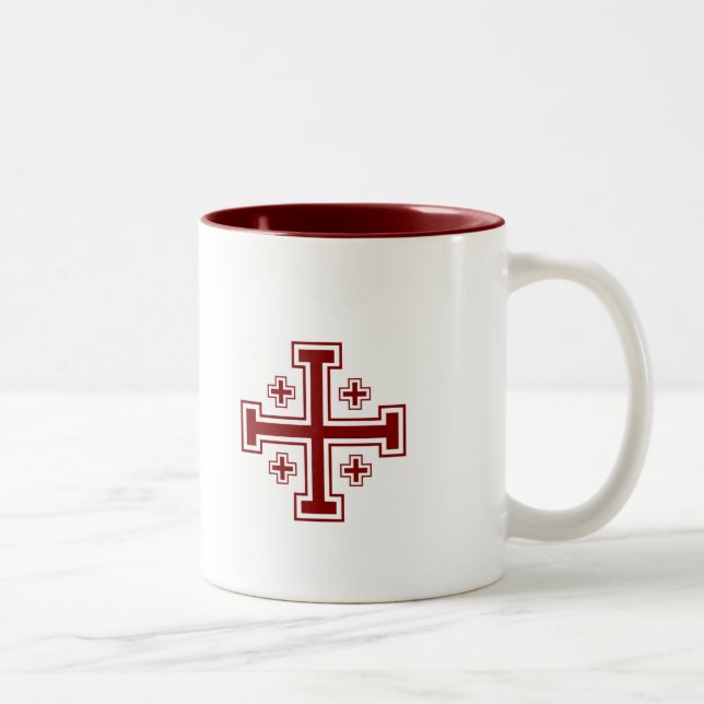 Tasse de croix de Jérusalem (Droit)