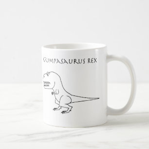 Tasse de croquis de Grumpasaurus Rex