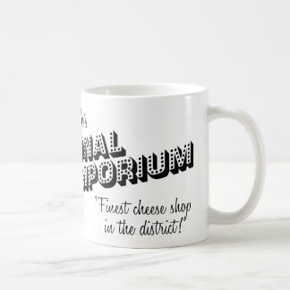 Tasse de croquis de magasin de fromage