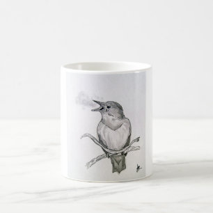 Tasse de croquis de rossignol