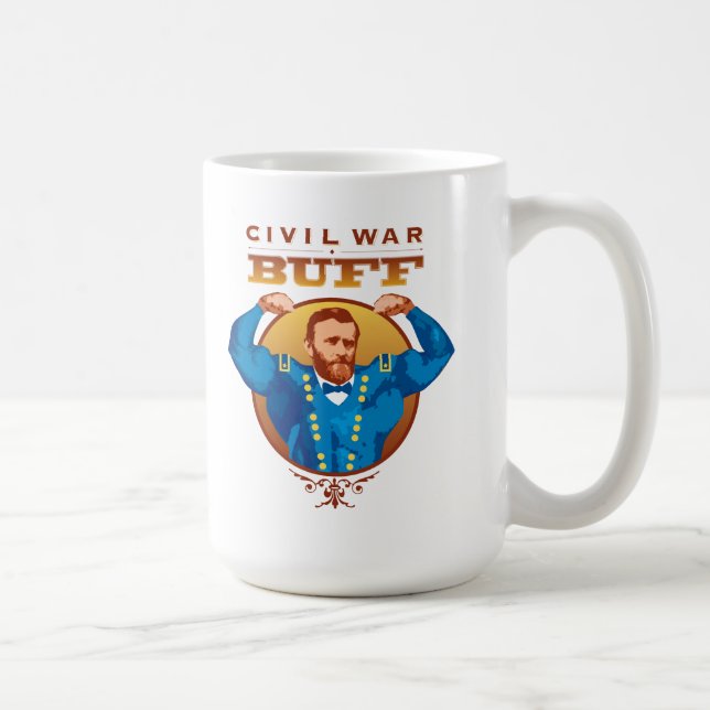 Tasse de cuir épais de guerre civile (Droite)