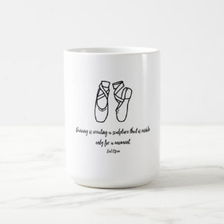 Tasse de danse de ballet