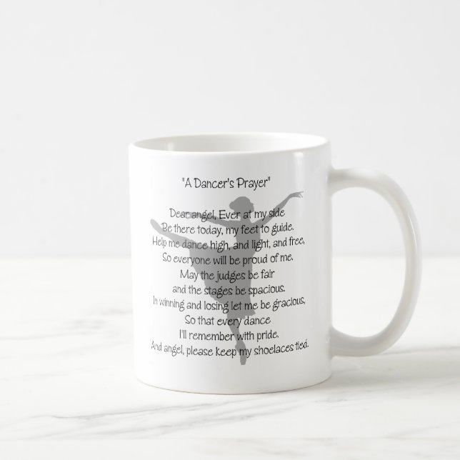 Tasse de danse de la prière d'un danseur (Droite)