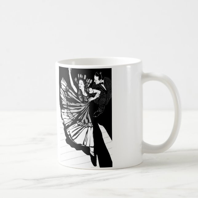 Tasse de danse de salon (Droite)