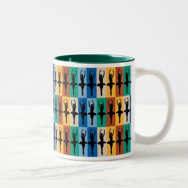 Tasse de danseur classique (vert) (Droit)