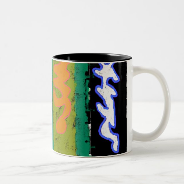 Tasse de ~ d'art moderne de ~ de vibrations (Droit)