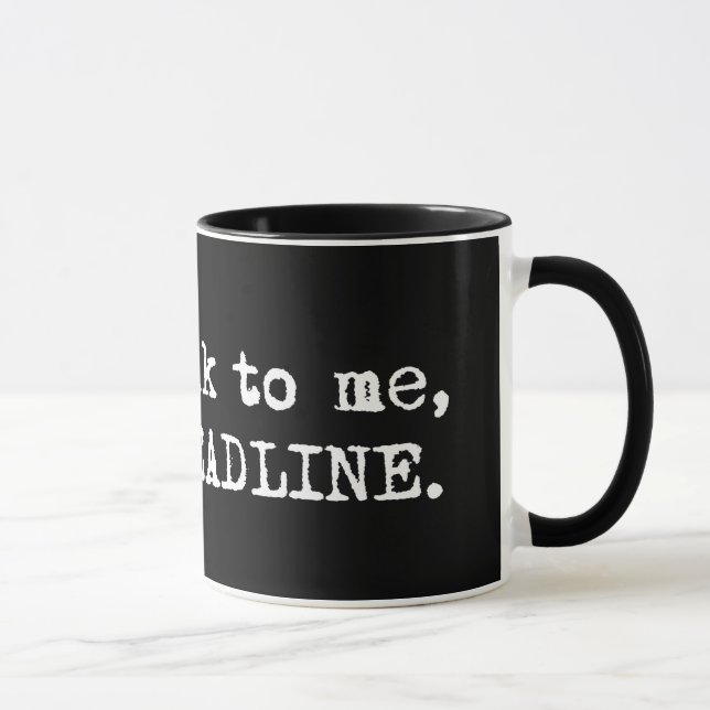 Tasse de date-butoir (Droite)