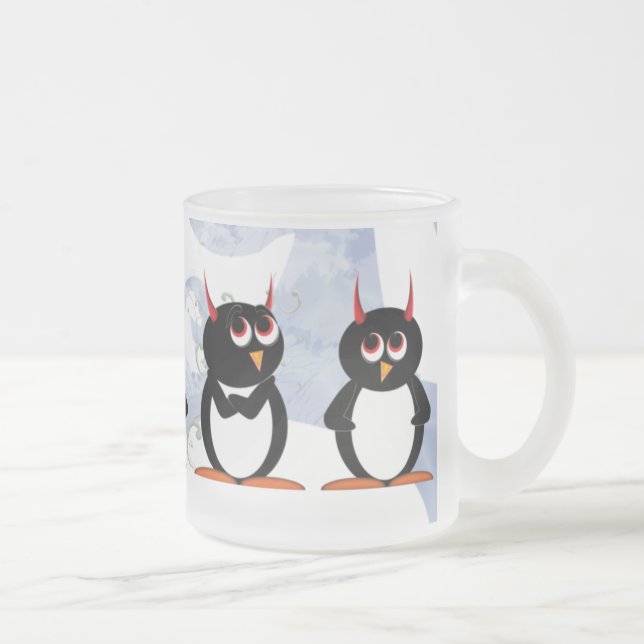 Tasse de défilé de pingouin (Droit)