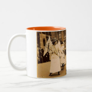 Tasse de défilé de suffragette