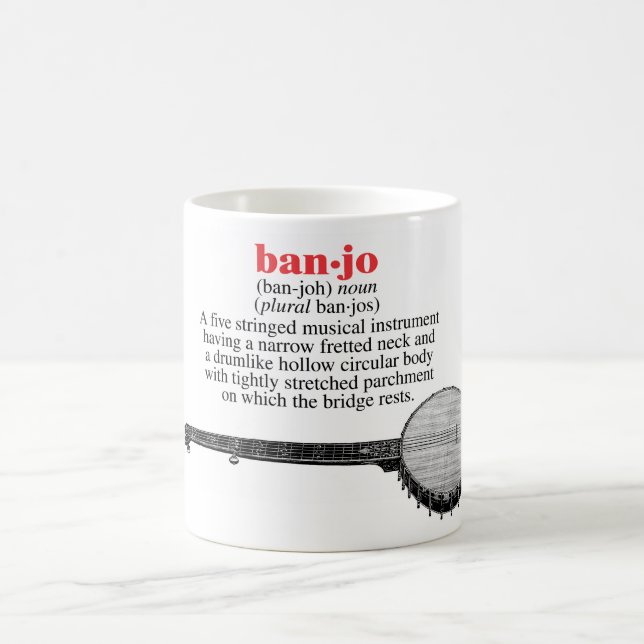 Tasse de définition de banjo (Centre)