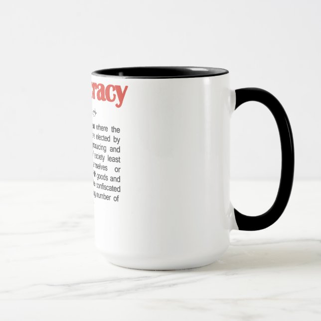 Tasse de définition d'Ineptocracy (Droite)