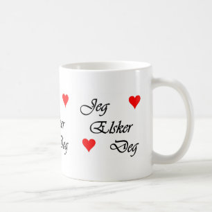 Tasse de degré de Norsk Jeg Elsker de Norvégien 