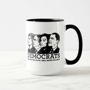 Tasse de Démocrate