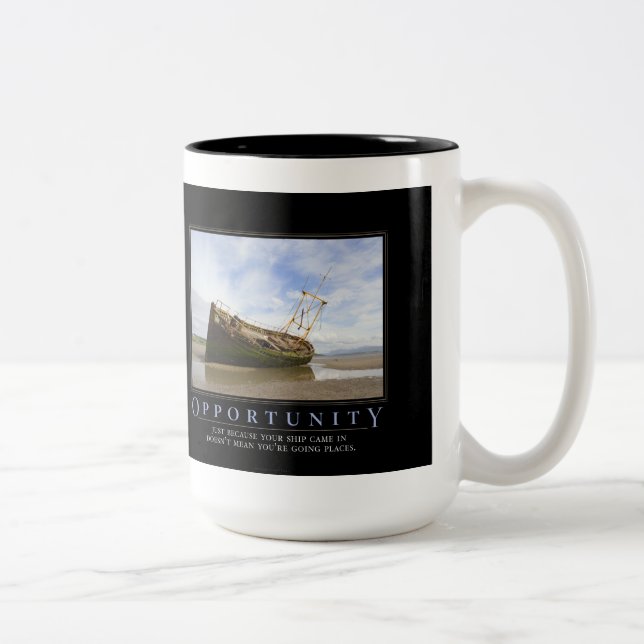 Tasse de Demotivational de collaboration (Droit)