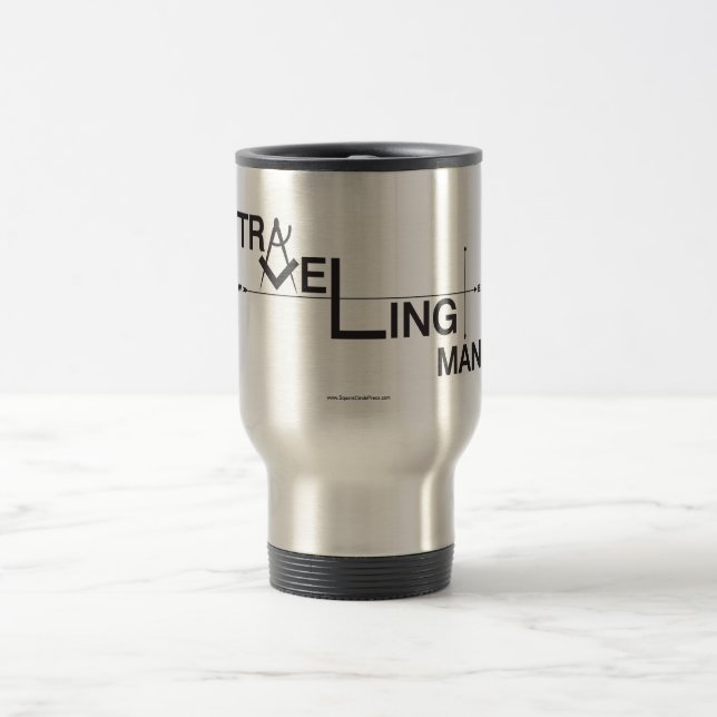 Tasse de déplacement de banlieusard d'homme (Centre)