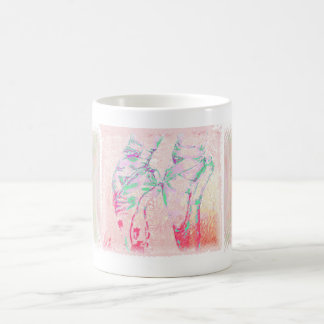 Tasse de dessin de chaussure de Pointe de ballet