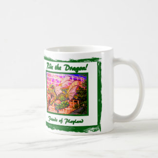 Tasse de dessous de verre de dragon