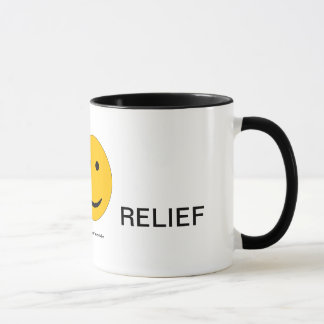 Tasse de détente de doigt moyen