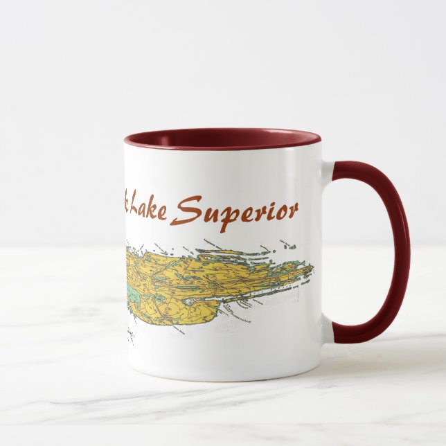 Tasse de diagramme du lac Supérieur de parc de (Droite)