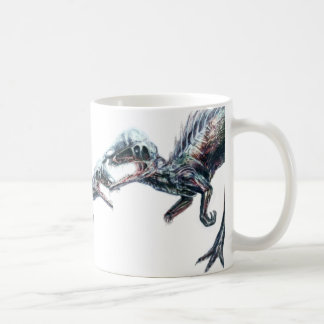 Tasse de dinosaure de zombi