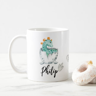 Tasse de dinosaure personnalisée