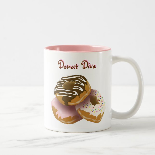 Tasse de diva de beignet (Droit)