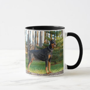 Tasse de dobermann