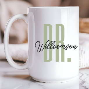 Tasse de docteur personnalisée, Tasse de futur doc