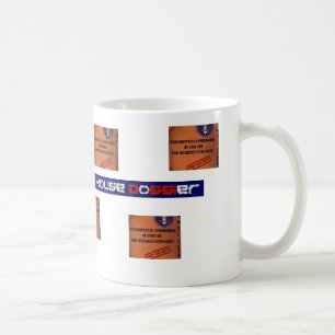 Tasse de dossier de la Maison Blanche aussi