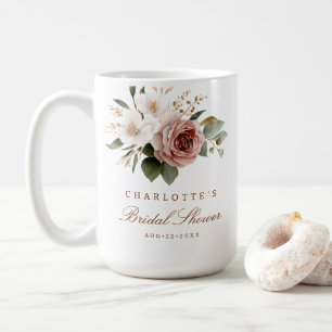 Tasse de douche de mariage florale d'automne – Cad