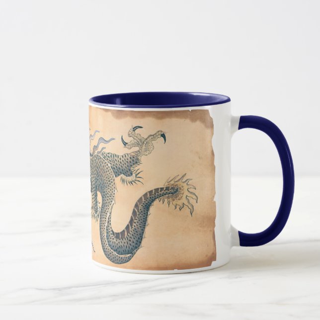 Tasse de dragon d'art de tatouage (Droite)