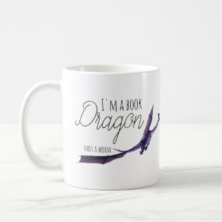Tasse de dragon de livre