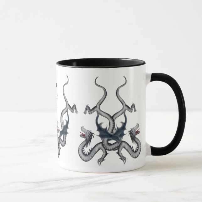 Tasse de dragon de Wildthing avec l'espace pour (Droite)