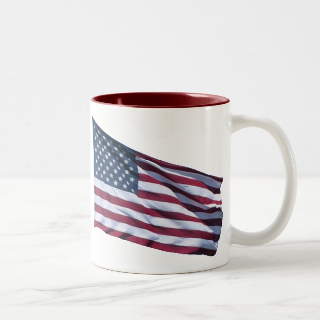 Tasse de drapeau américain (Droit)