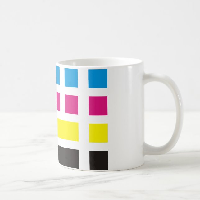 Tasse de drapeau de CMYK (Droite)