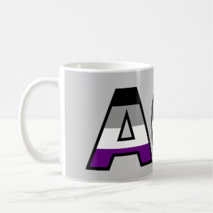 Tasse de drapeau de fierté d'as