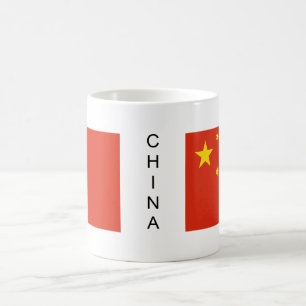 Tasse de drapeau de la Chine