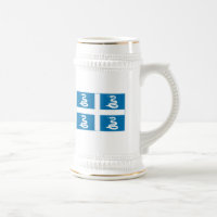 Tasse de drapeau de la Martinique