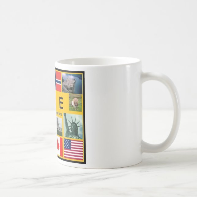 Tasse de drapeau de l'Ecosse (Droite)