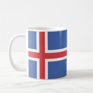 Tasse de drapeau de l'Islande
