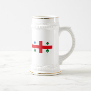 Tasse de drapeau de Montréal