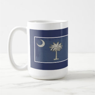 Tasse de drapeau de Palmetto de Sc