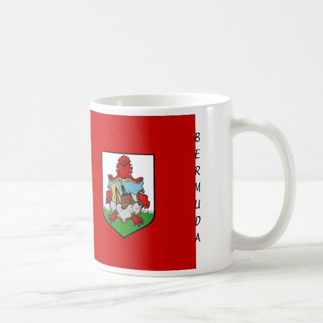 Tasse de drapeau des Bermudes (Droite)