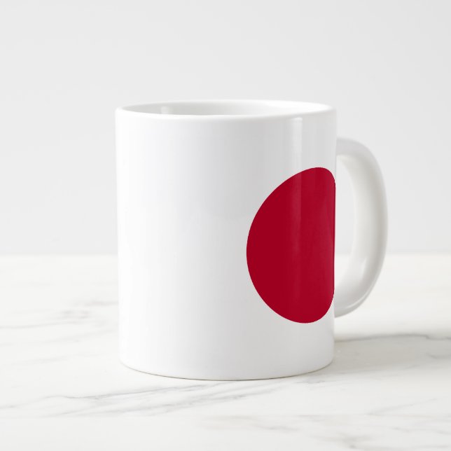 Tasse de drapeau du Japon (Devant droit)