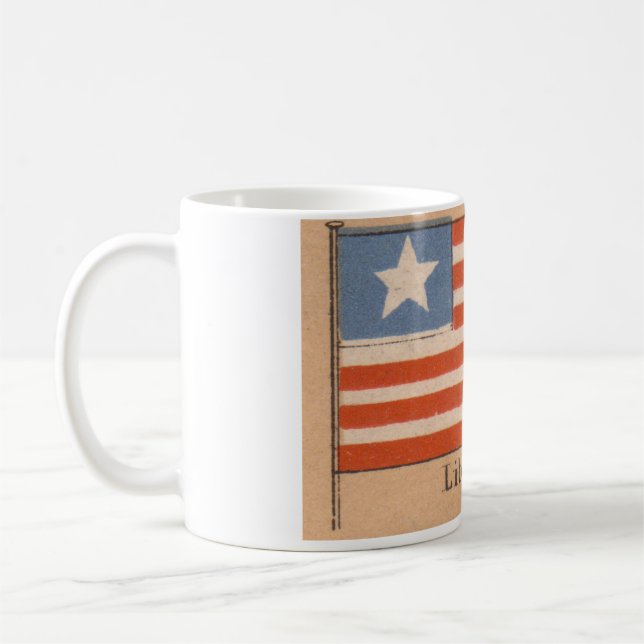 Tasse de drapeau du Libéria (Gauche)