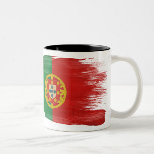 Tasse de drapeau du Portugal