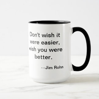 Tasse de facilité de JIM Rohn