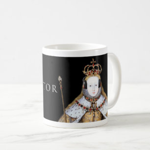Tasse de facteur d'Elizabeth I Rex